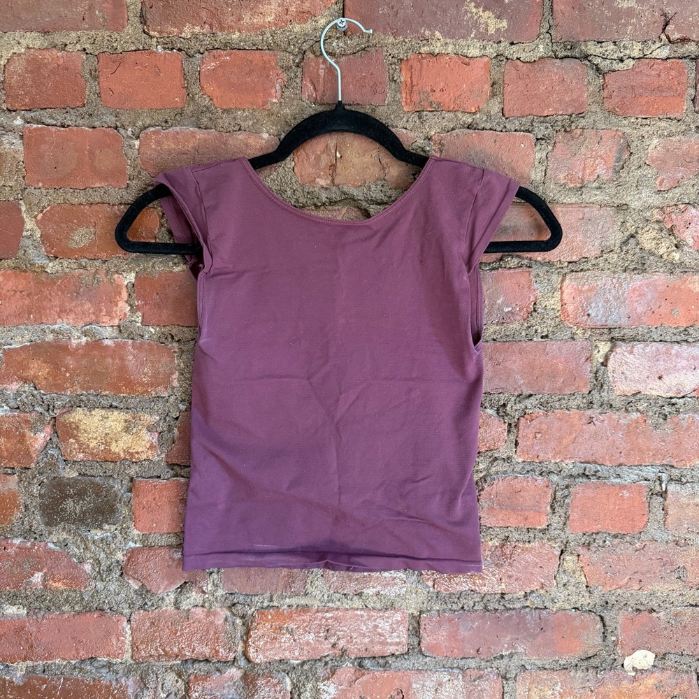 Free People Mauve Crop Top